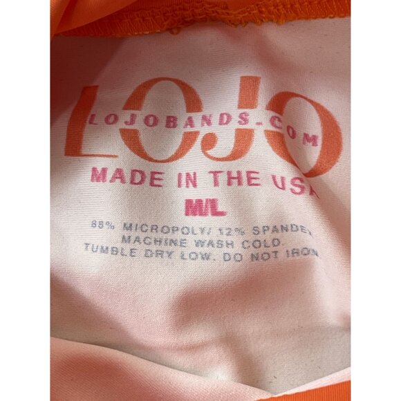 Virginia Tech Lojo Collegiate Apparel Long‎ Sleeve Orange Top M/L - Picture 7 of 8